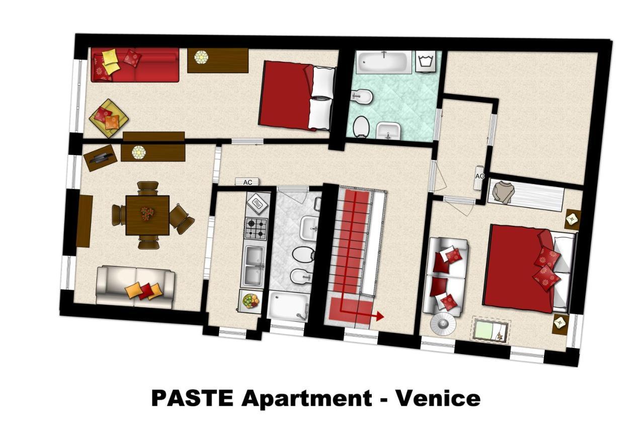 Casamisa Paste Apartment Venesia Bagian luar foto
